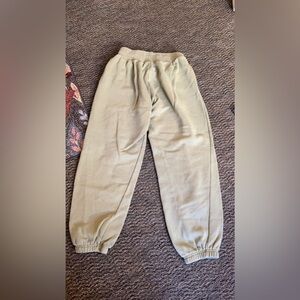 Nike green baggy sweatpantss